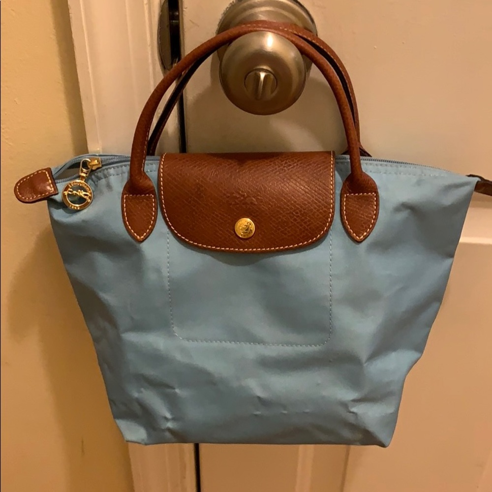Longchamp Le Pliage Small Top Handle Nylon Handbag
